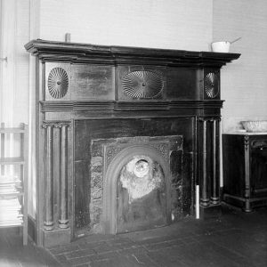 Greek Revival style fireplace