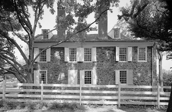 Cedar Grove fieldstone facade (1750)