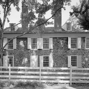 Cedar Grove fieldstone facade (1750)