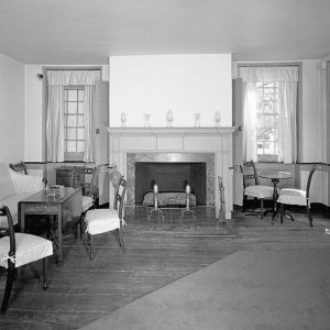 Georgian living room at Cedar Grove, Fairmount Park, Philadelphia