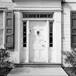 Hatfield House entry door