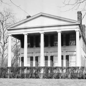 Greek Revival portico addition