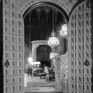 Mar-a-Lago living room doors