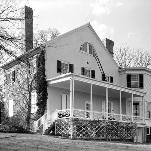 Half-round casement window, Ridgeland Mansion, Philadelphia