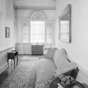 Palladian window at Woodford Mansion