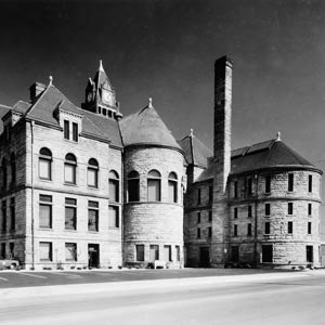 Romanesque Revival style Bay City Hall, Michigan