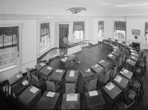 Tables for delegates of 16 States